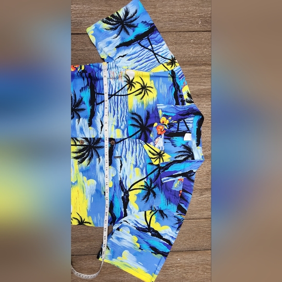 🌊 Palmwave Hawaii Short-Sleeve  Button-up T-Shirt Men's Size Large 🌊 - Picture 4 of 7